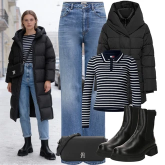 outfit mit Women's Uncategorized Tommy Hilfiger "Zimski videz"