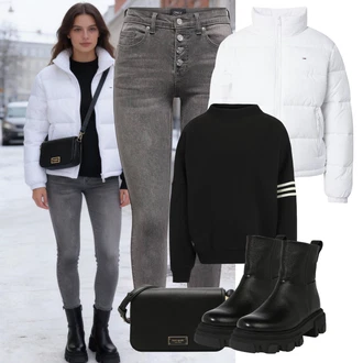 outfit mit About You "Zimski videz"