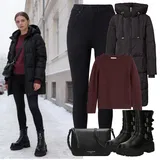 Denim outfits Temno modra za dame image