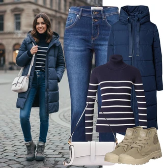 outfit mit About You "Zimski videz"