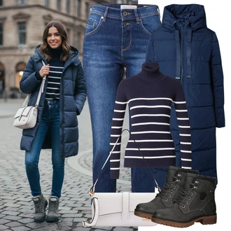 outfit mit About You "Zimski videz"
