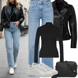 Outfity s bootcut džíny image