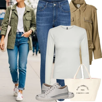 Outfit s Nezařazené karl lagerfeld "Jarní Outfit"