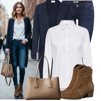 Baseball Outfit s Bílá/Krémová Halenkové Body/Halenka se Stojatým Límcem/Halenka Slim Fit/Blůza s knoflíčkem/Businessová Halenka/Halenka s Dlouhým Rukávem/Žehlení odolná blůza JdY "Hezký outfit pro volný čas"Look: Baseball, Pracovní, Na Procházku