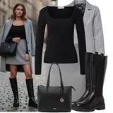 Klasické kozačkové outfity image
