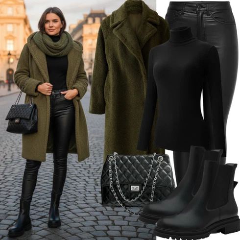 Módní zimní outfit