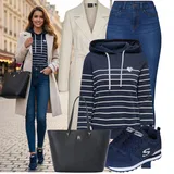 Zimní outfity z džínoviny image