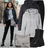 Outfity se šněrovacími kozačkami image