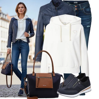 Outfity pro desetiletí "Nonšalantní look pro volný čas"