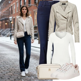 outfit mit Tommy Hilfiger "Obleka za zimo"