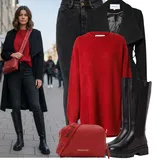 Outfity s ovčími kožešinovými botami image
