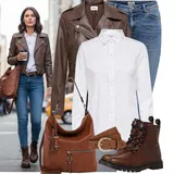 Zimní outfity bílé dlouhé image