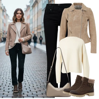 outfit mit Črna LTB "Popolno za zimo"