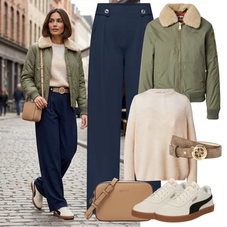 outfit mit About You "Popolno za zimo"