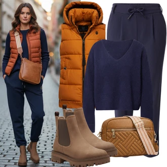 Velike velikosti outfit mit Rjava/Bež Eleganten Telovnik/Blezer brezrokavnik/Poslovni telovnik/Bluza pulover telovnik/Telovnik artigli, Rjava/Khaki Touring backpack/Vojaška torba/Men's Bags/Torba za prenosnik/Vrečka za prenašanje/Potovalna torba Fjallraven "Prosti čas Outfits"