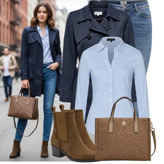 Outfity z džínu s Tommy Hilfiger "Skvělý vzhled na jaro"