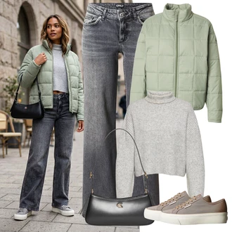 outfit mit Columbia "Udobna zimska oblačila"