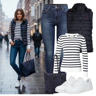 outfit mit Polo Ralph Lauren, Polo Ralph Lauren "Udobna zimska oblačila"