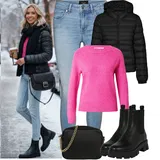 Chelsea boty outfity image