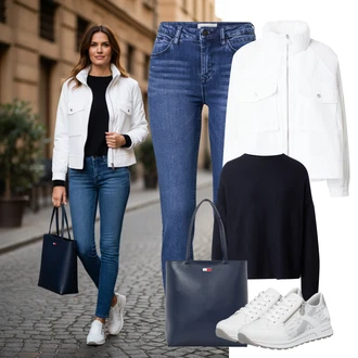 outfit mit Rieker "Zimska oblačila"