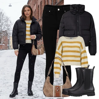 outfit mit Hailys "Zimski videz"