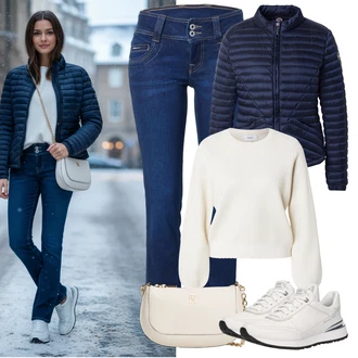 outfit mit Women's Uncategorized Tommy Hilfiger "Zimski videz"