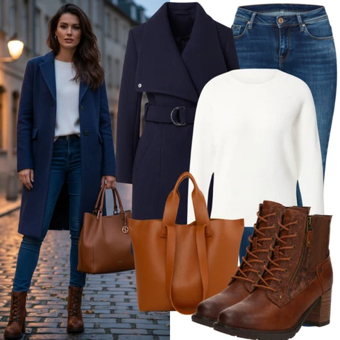 Eleganten jesenski outfit