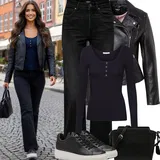 Outfity s pletenými topy image
