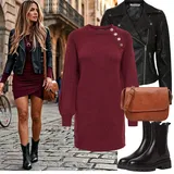 Outfity s hnědými botami image