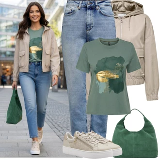 Outfity z džínu Vintage Vysoký Pas s Světle modrá/Modrá Rovná Džína/Zužující se Džíny/Girlfriend Džíny/Boyfriend Džínové kalhoty/Vintage džíny/High Waist Džínové Kalhoty/Zimní bunda/Mom Jean/Dad Džíny/Džíny s Rozparkem/Kožená Pánská Bund Only "Jarní Outfit"Look: Styl, 90tá léta, Klasické, Cool, Krásný, Vintage