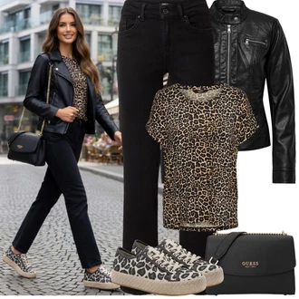 Hunting Outfit s Hnědá/Žlutá/Béžová Košile s potiskem/Top Na Party/Fancy tričko/Košilový top/Ležérní top/Tričko s potiskem/Krátký top/Tričko s krátkým rukávem/Halenek top/Jednoduchý top Only "Jarní Outfit"Look: Volný čas, Hunting