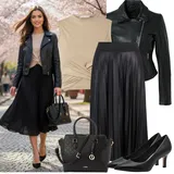 Outfity s dlouhými sukněmi image