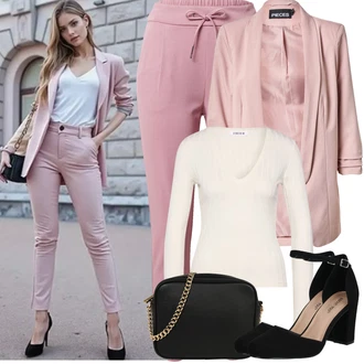 Romantický Outfit s Hnědá/Khaki/Bílá/Béžová Pletený top/Krajkované tričko/Top Na Party/Roláková Košile/Krajkový Top/Dlouhý top Edited "Jarní Outfit"Look: Rad, Emo, Elegantní, Mom, Romantický, Old Money