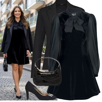 Yutdeng Jurken Dames Elegante partyjurk voor dames, fluweel, V-hals, lange mouwen, mini-jurk, cocktailjurk, avondjurk, bodyconjurk met split, jurken strakke feestelijke winterjurk, blauw, XXL