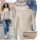 Outfity s bundami s kapucí image