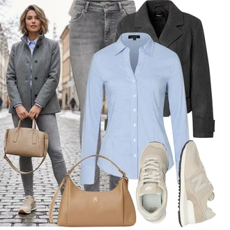 Outfity z džínu s Tommy Hilfiger "Módní outfit pro volný čas"