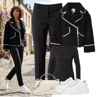 outfit "Popoln spomladanski videz"