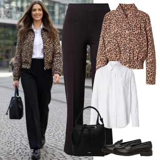 outfit "Popoln spomladanski videz"