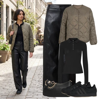 outfit "Popoln spomladanski videz"