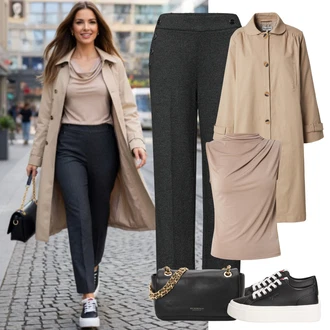 outfit "Popoln spomladanski videz"