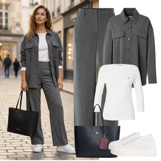 outfit "Popoln spomladanski videz"