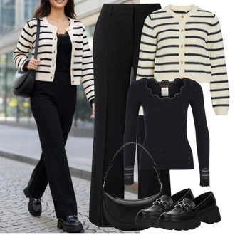 outfit mit About You "Popoln spomladanski videz"