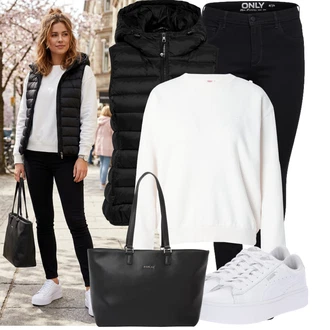 Kůže Outfit s Bílá Nízká Teniska/Teniska na platformě/Úzká Teniska/Teniska s dírkovaným vzorem Puma "Praktický vzhled"