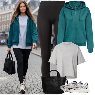 outfit "Športna spomladanska oprava"