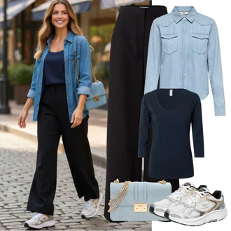 outfit "Sproščen spomladanski outfit"