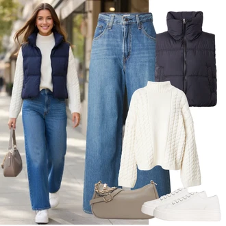 outfit "Srčkan spomladanski videz"