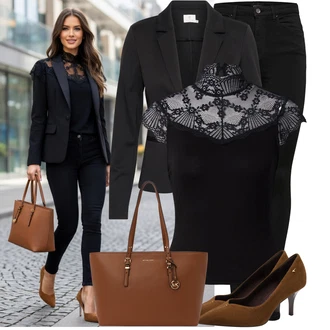 Léto Outfit s Černá Legíny s Vysokým Pasem/Džínové Legíny/Skinny Kalhoty/Legíny s Rozparkem/Tregíny/Jeggings Only "Stylový look na jaro"