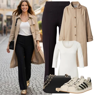 outfit "Udobna spomladanska oprava"