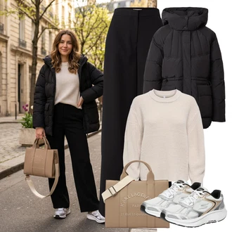 outfit "Udobna spomladanska oprava"