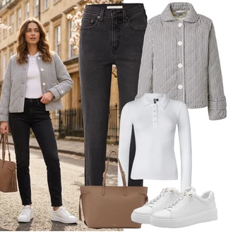 outfit "Udobna spomladanska oprava"